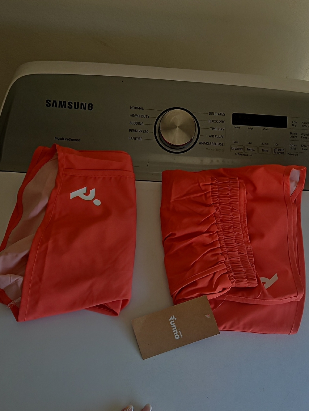 Runna Women's Training Shorts -  Size M Race Short Burnt Sienna Two Pairs